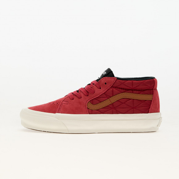 Sneakers Vans Sk8-Mid Reissue 83 LX Up North Trip Pompeian Red - VN000CQQD6X1