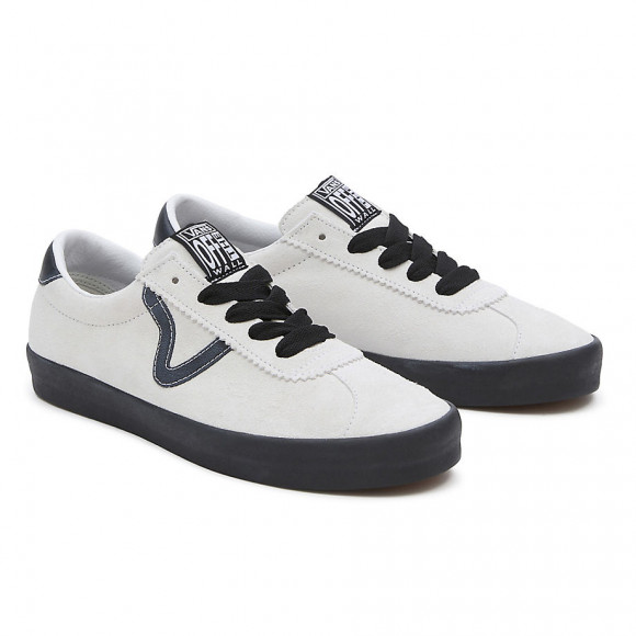 VANS Ténis Sport Low (suede White/black) Men,women Branco - VN000CQRYB2