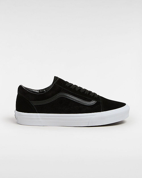 VANS Old Skool Pig Suede Shoes (black) Unisex Black - VN000CR5BM8