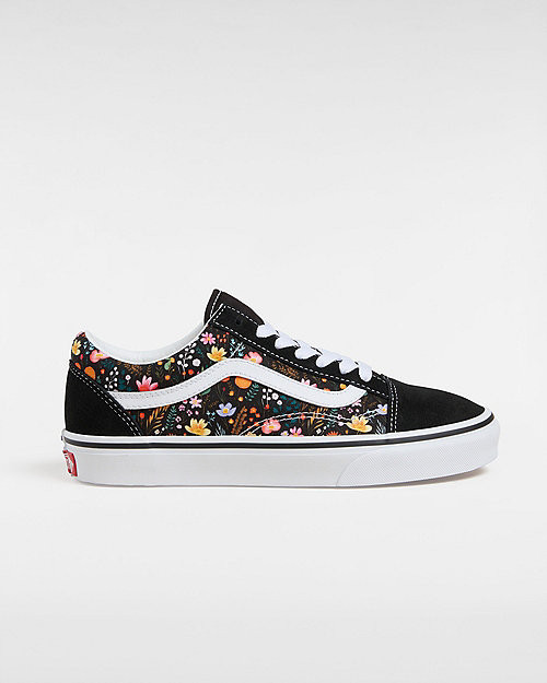 VANS Old Skool Shoes (black Floral) Unisex Black - VN000CR5F2B