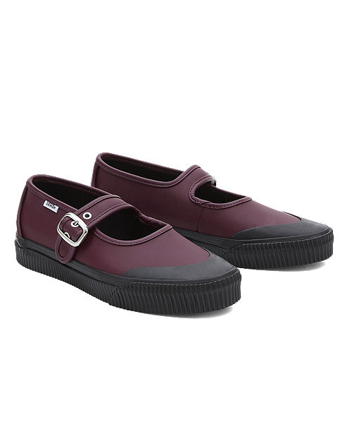 vans May Chaussures Mary Jane 93 Premium (lx Leather Creep Port Royale) Femme Violet - VN000CSG4QU