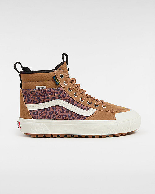 VANS Mte Sk8-hi Waterproof Marshmallow/leopard (marshmallow/leo) Unisex Brown - VN000CVTUOV