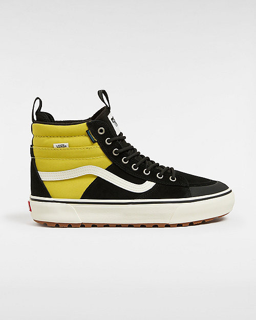 VANS Mte Sk8-hi Waterproof Shoes (black/yellow) Unisex Black - VN000CVTY23