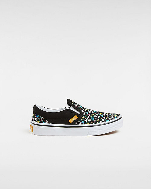 VANS Zapatillas Classic Slip-on Para Niños (4-8 Años) (black/multi) Niños Negro - VN000CYGBML