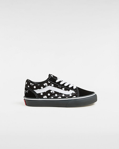 VANS Chaussures Vans X Papergirl Old Skool Enfant (4-8 Ans) (black/white) Enfant Noir - VN000CYMMCG