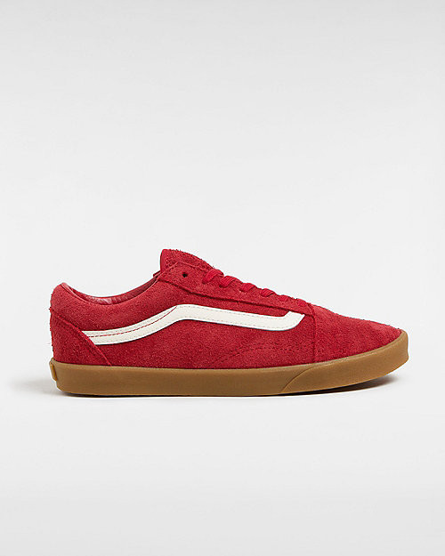 VANS Scarpe Old Skool Lowpro (red/gum) Unisex Rosso - VN000D0ECI1