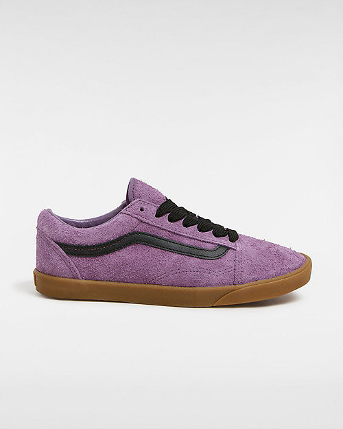 VANS Chaussures Old Skool Lowpro Hairy Suede (grape Jam) Unisex Violet - VN000D0ECIF