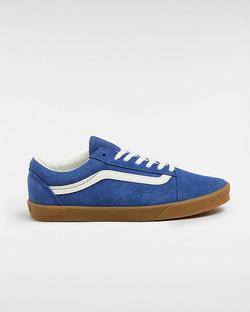 VANS Old Skool Lowpro Shoes (navy/gum) Unisex Blue - VN000D0ENGM