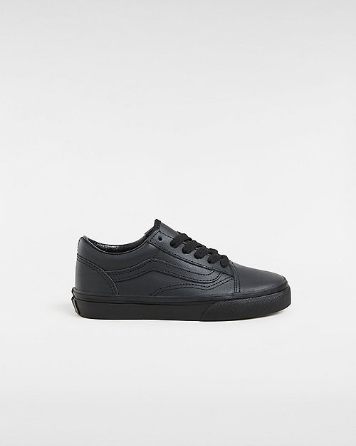 VANS Kinder Old Skool Schuhe (8-14 Jahre) (black/mono) Youth Schwarz - VN000D2VHF9