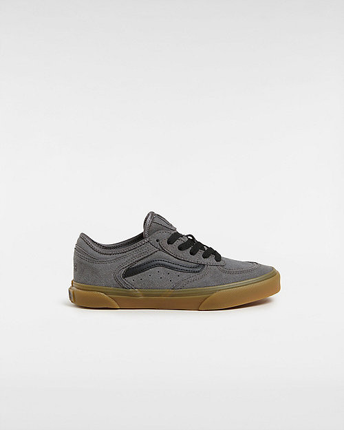 VANS Youth Rowley Classic Shoes (8-14 Years) (pewter/gum) Youth Grey - VN000E52DMU