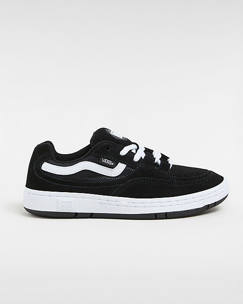 VANS Youth Speed Shoes (8-14 Years) (black/true Whit) Youth Black - VN000S64BP6