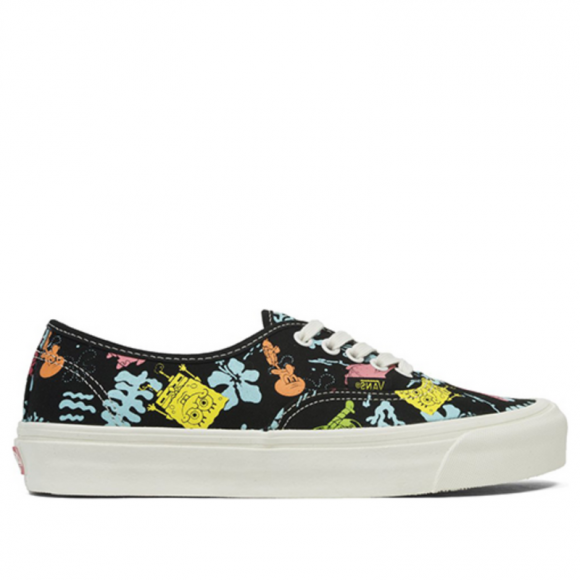 Vans OG Authentic LX Spongebob Black Aloha Blue Sneakers Shoes