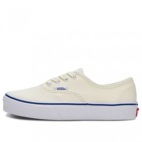 (GS) Vans Authentic Skate Shoes 'White Blue' - VN000WWXC32