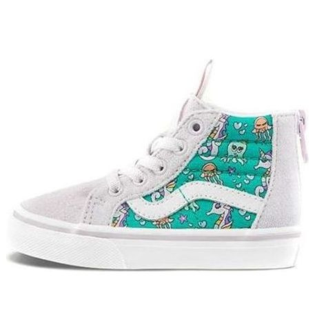 Vans SK8-HI Sneakers White/Green TD - VN000XG59EQ