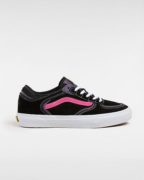 VANS Skate Rowley Schuhe (black/pink) Unisex Schwarz - VN0A2Z3OB9P
