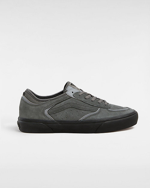 VANS Skate Rowley Suede Shoes (charcoal/black) Unisex Black - VN0A2Z3OCC8