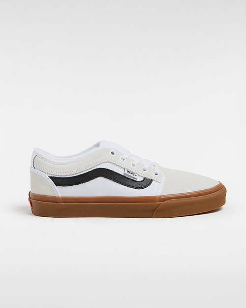 VANS Skate Chukka Low Sidestripe Shoes white black gum Unisex White