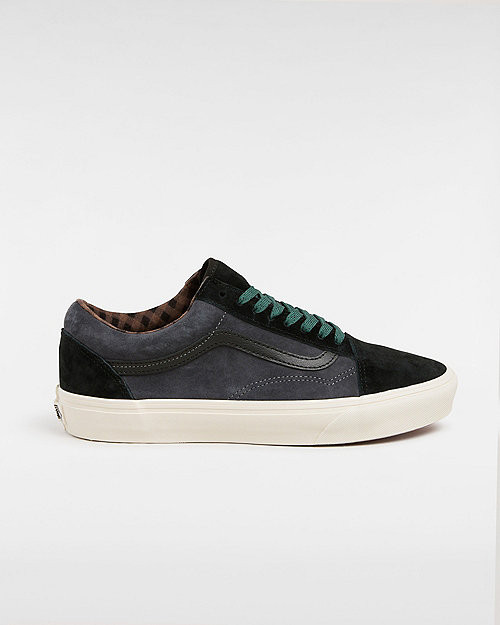 VANS Old Skool Pig Suede Shoes (gray/black) Unisex Grey - VN0A2Z42239