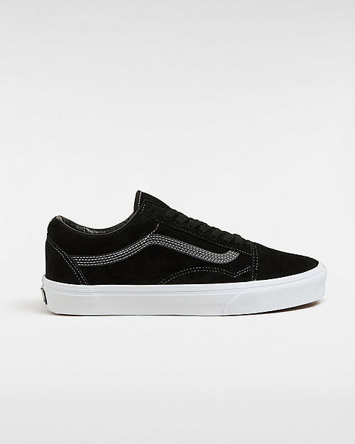 VANS Old Skool Pig Suede Shoes (black) Unisex Black - VN0A2Z42BLK