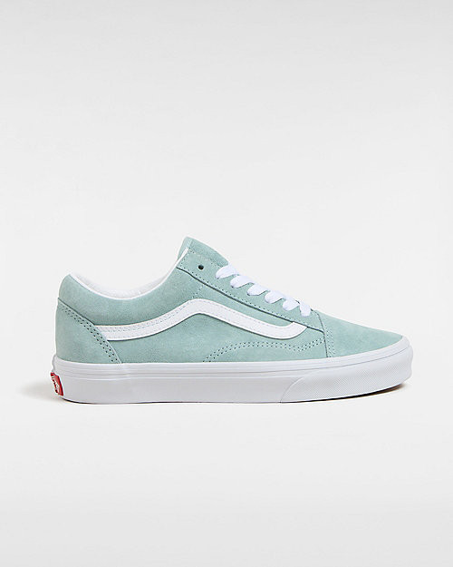 VANS Scarpe In Pelle Scamosciata Old Skool (gray Mist) Unisex Blu - VN0A2Z42M8I