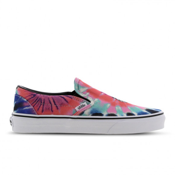 VANS Tie Dye Slip-on Shoes ((tie Dye) Multi/true White) Women Multicolour - VN0A38F7VKI