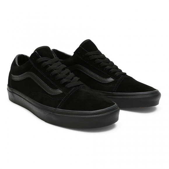 VANS Scarpe Old Skool In Pelle Scamosciata ((suede) Black/black/black) Donna Nero - VN0A38G1NRI