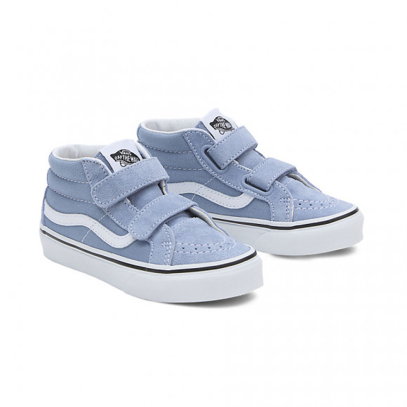 VANS Zapatillas Sk8-mid Reissue Con Cierre Adherente De Niños (de 4 A 8 Años) (color Theory Dusty Blue) Niños Azul - VN0A38HHDSB