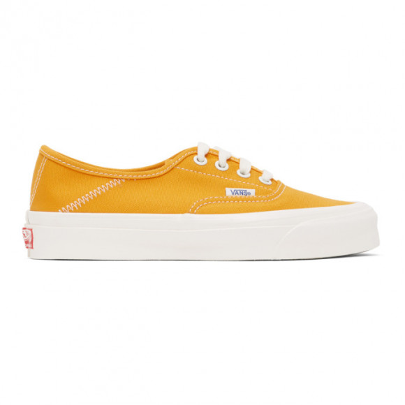 yellow brown vans