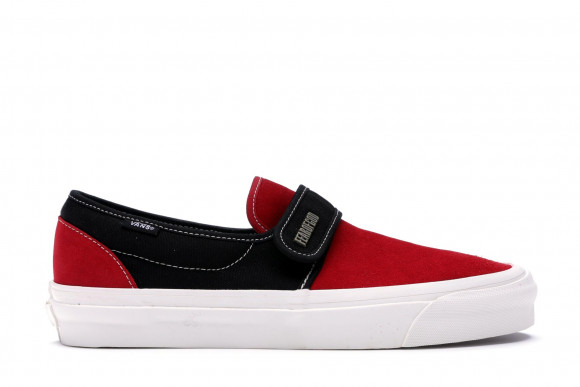 obtener exhaustivo político Vans Fear of God x Slip-On 47 DX 'Collection 2 Red Black' Red/Black/Suede  Canvas Shoes/Sneakers VN0A3J9FPQR