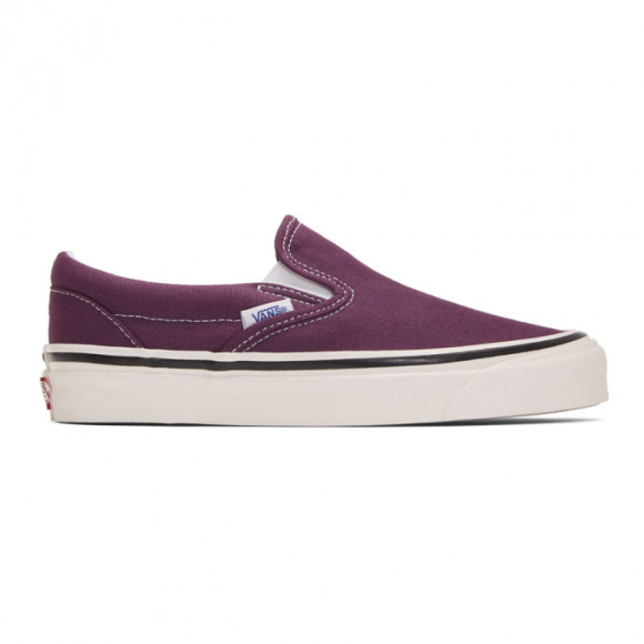 Vans Purple Anaheim Factory Classic Slip-On 98 DX Sneakers - VN0A3JEXV9M