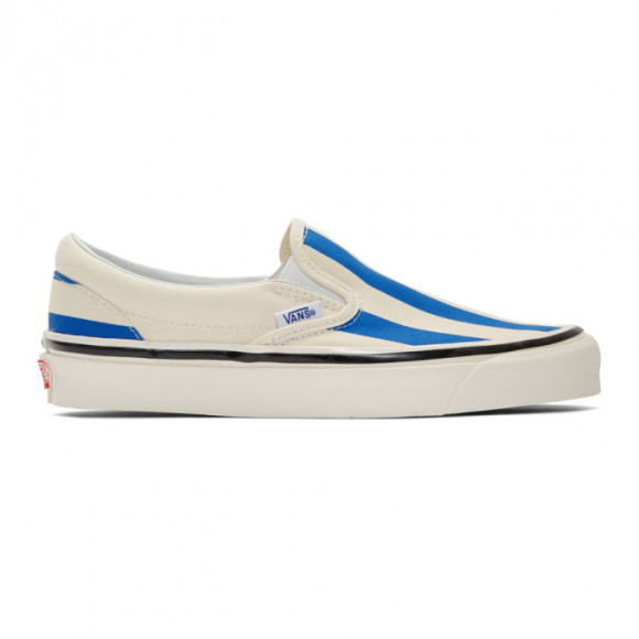 Vans Blue and White Striped Classic 98 