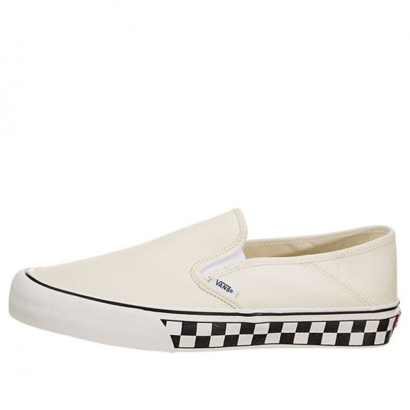 Vans Classic Slip-On SF White/Black Shoes (Unisex/Leisure/Skate) VN0A3MVDR41 - VN0A3MVDR41