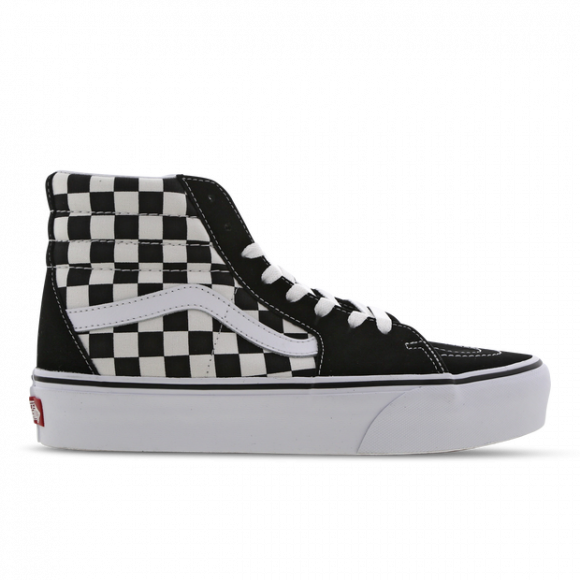 vans black and white size 3
