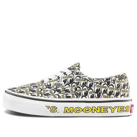 Mooneyes x Vans Authentic 'Black White Yellow' - VN0A3UIVYB2