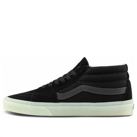 mid black vans