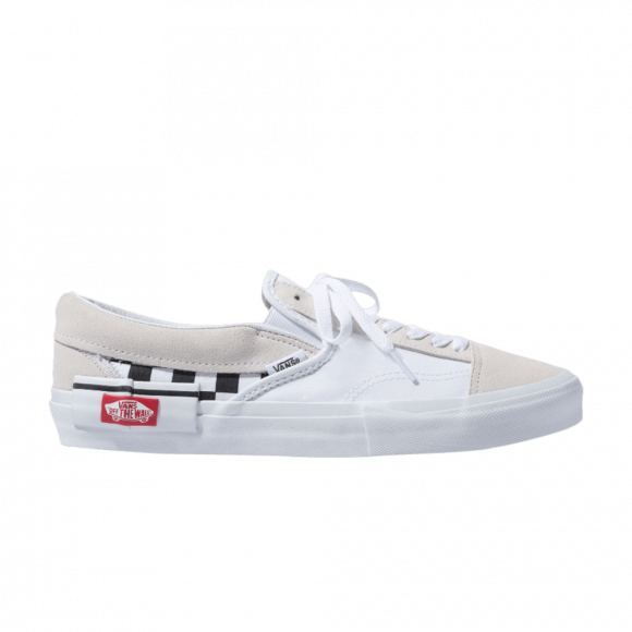 Slip on cap sale lx white checkerboard