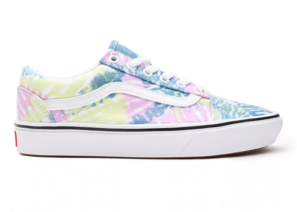 vans shoes blue and pink