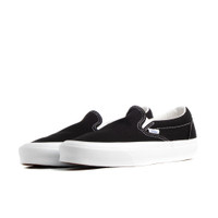 vans BLOCK OG Classic Slip-On (Canvas) Black/ True White - VN0A45JK1WX1