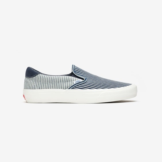 Vans Slip-On 59 VLT LX 'Parisian Night' Parisian Night/Marshmallow Sneakers/Shoes VN0A4BTZVY7 - VN0A4BTZVY7