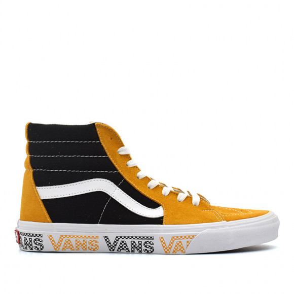 vans sk8 hi logo check