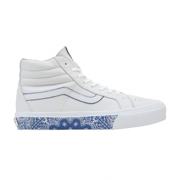 Vans sk8 hi reissue in vintage true hotsell blue marshmallow