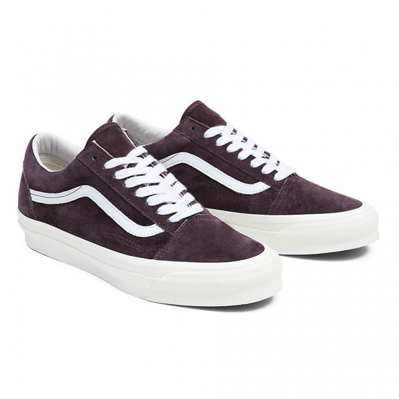 VANS Chaussures Vault By Vans Og Old Skool Lx (wine) Men,women Marron - VN0A4P3XWNE