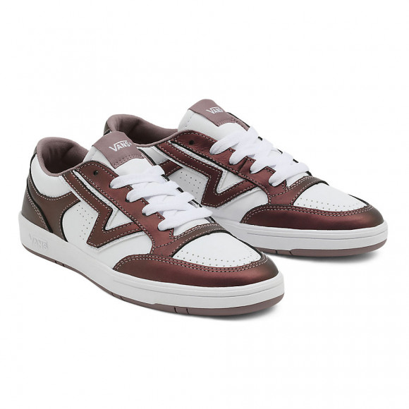 VANS Mystic Metallic Lowland Comfycush Schuhe ((mystic Metallic) Warm/true White) Men,women Weiß - VN0A4TZY8W8