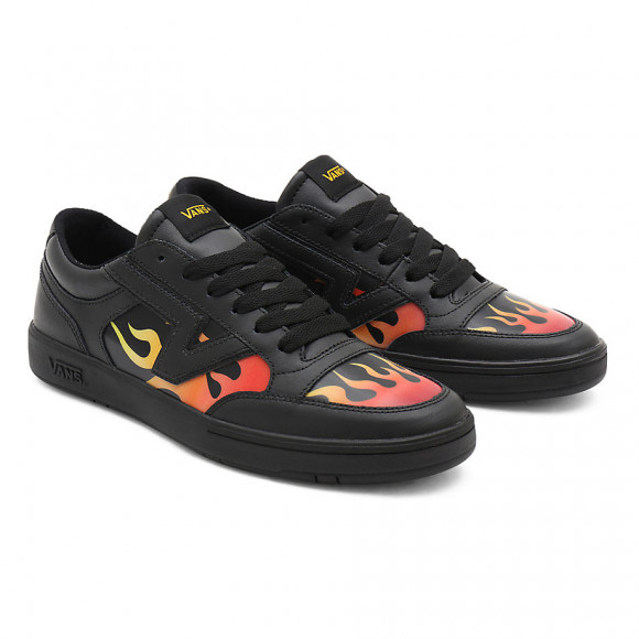 Orange vans clearance shoes womens