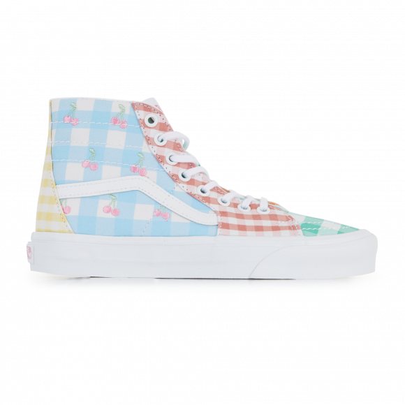 Sk8-hi Tapered Gingham  Bleu/orange/vert - VN0A4U16ASX1