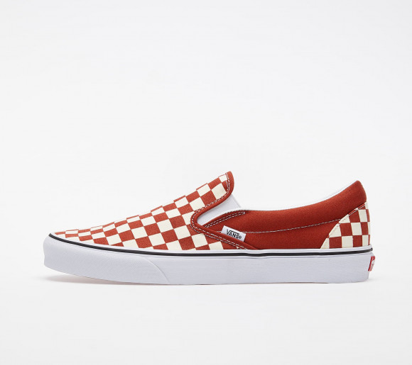 Sneakers Vans Classic Slip-On (Checkerboard) Red/ True White - VN0A4U38WS21