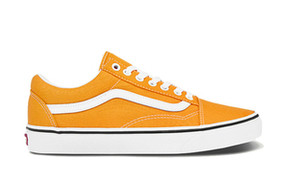 vans old skool neon orange