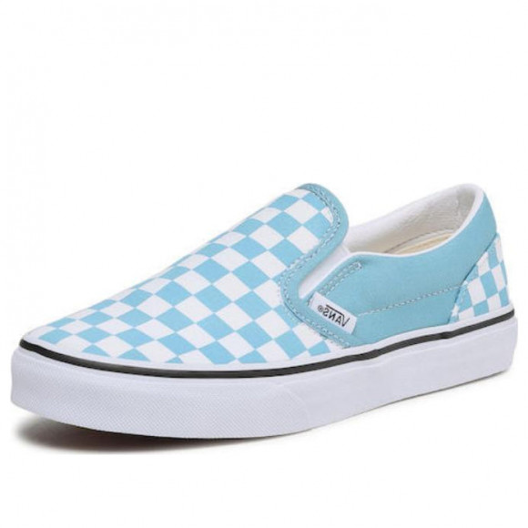 (GS) Vans Classic Slip-On Shoes 'Light Blue White' - VN0A4UH830Y