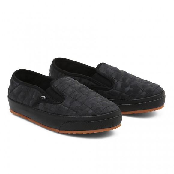 vans Cut Slip-er 2 Shoes (Wei Shell Black) Men,women Black - VN0A4UWOBM8