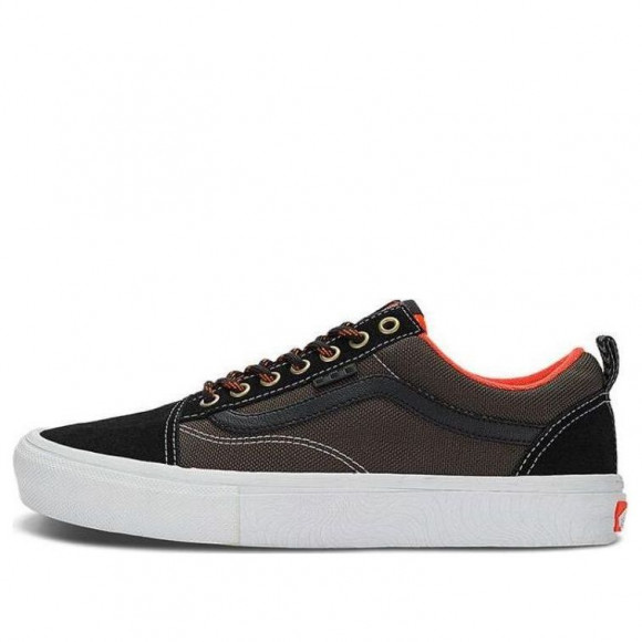 Vans Old Skool x Spitfire Skate Shoes 'Black Red Flame' - VN0A5FCBBFM